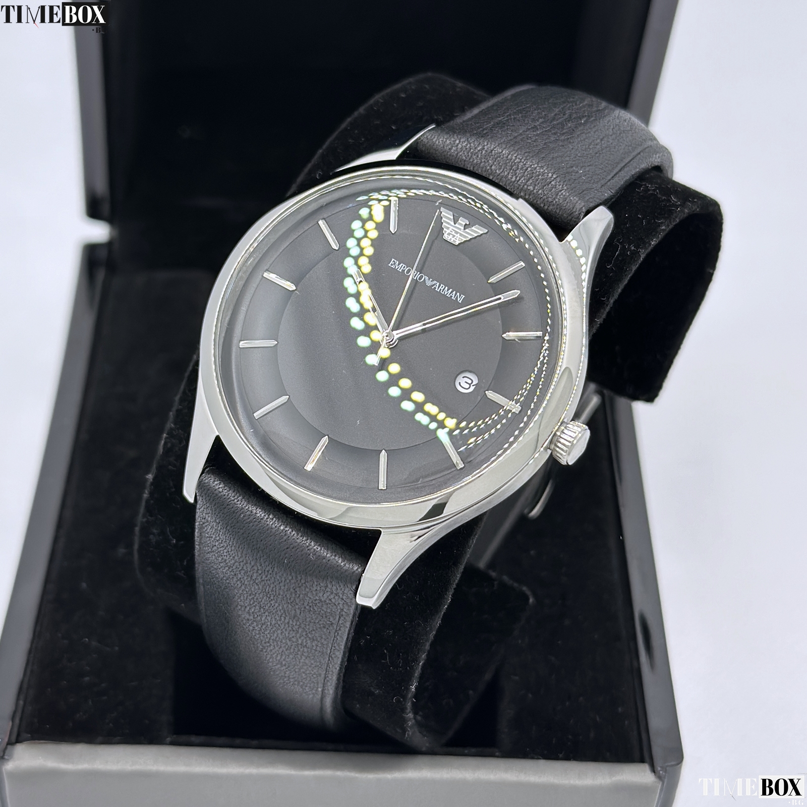 Emporio Armani AR11020 Lambda Classic | Черен часовник за мъже