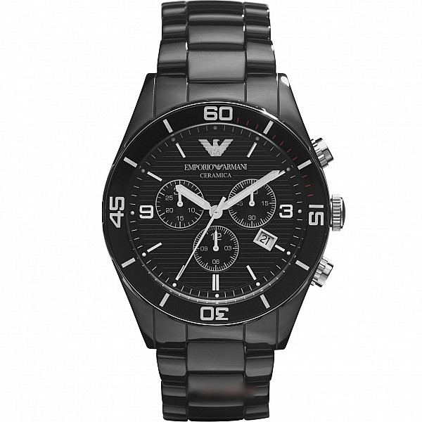 Emporio Armani AR1421 Ceramica Leo Chronograph