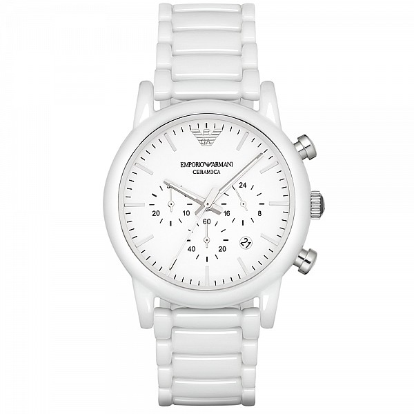 Ръчен часовник Emporio Armani AR1499 Ceramica Luigi Emporio Armani AR1499 Ceramica Luigi