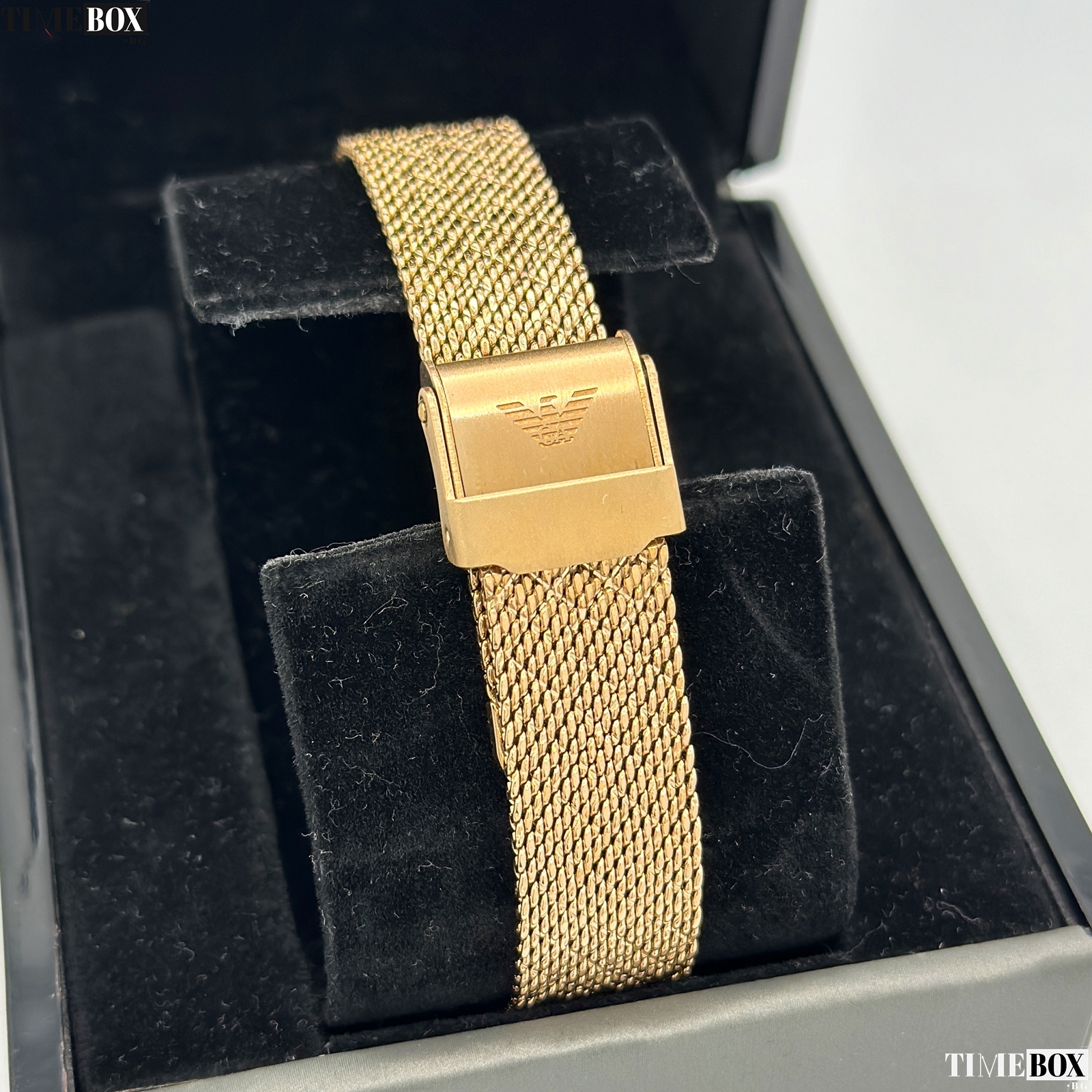 Emporio Armani AR11320 Gianni T-Bar Gold | Златист часовник за жени
