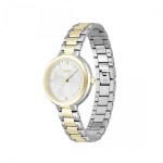 Hugo Boss 1502761 Sena Часовник за жени Hugo Boss 1502761 Sena. Верижка метална в златист цвят. Кварцов механизъм. Водозащита 3 АТМ (водни пръски).