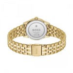 Hugo Boss 1502843 Graceful Часовник за жени Hugo Boss 1502843 Graceful. Верижка метална в златист цвят. Кварцов механизъм. Водозащита 3 АТМ (водни пръски).