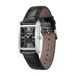 Hugo Boss 1514277 Principle Часовник за мъже Hugo Boss 1514277 Principle. Верижка естествена кожа в черен цвят. Кварцов механизъм. Водозащита 3 АТМ (водни пръски).
