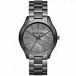 Michael Kors MK3413 Slim Runway Gunmetal