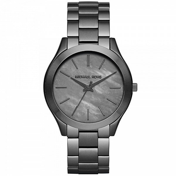 Michael Kors MK3413 Slim Runway Gunmetal