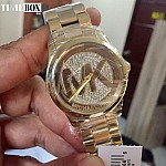 Michael Kors MK5852 Runway Gold