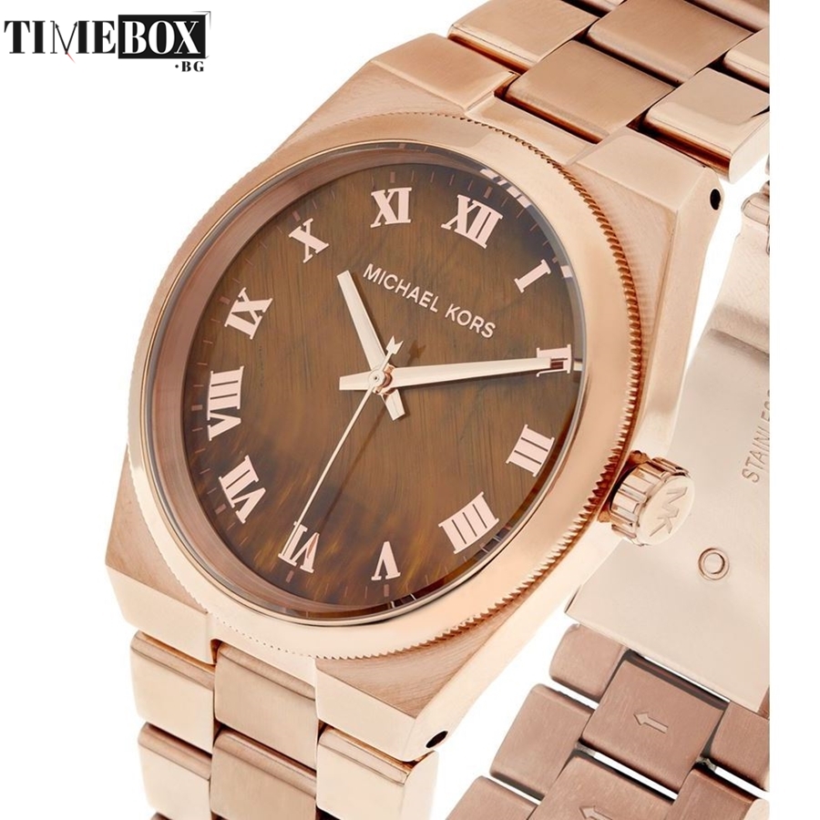 Дамски часовник Michael Kors MK5895 Brooks Channing Tigers Eye | 195.57 ...