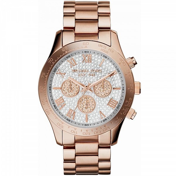 Michael Kors MK5946 Layton Pave Rose Gold