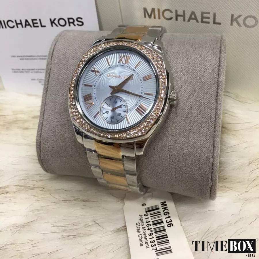 Michael Kors MK6136 Bryn Two Tone | Златист часовник за жени