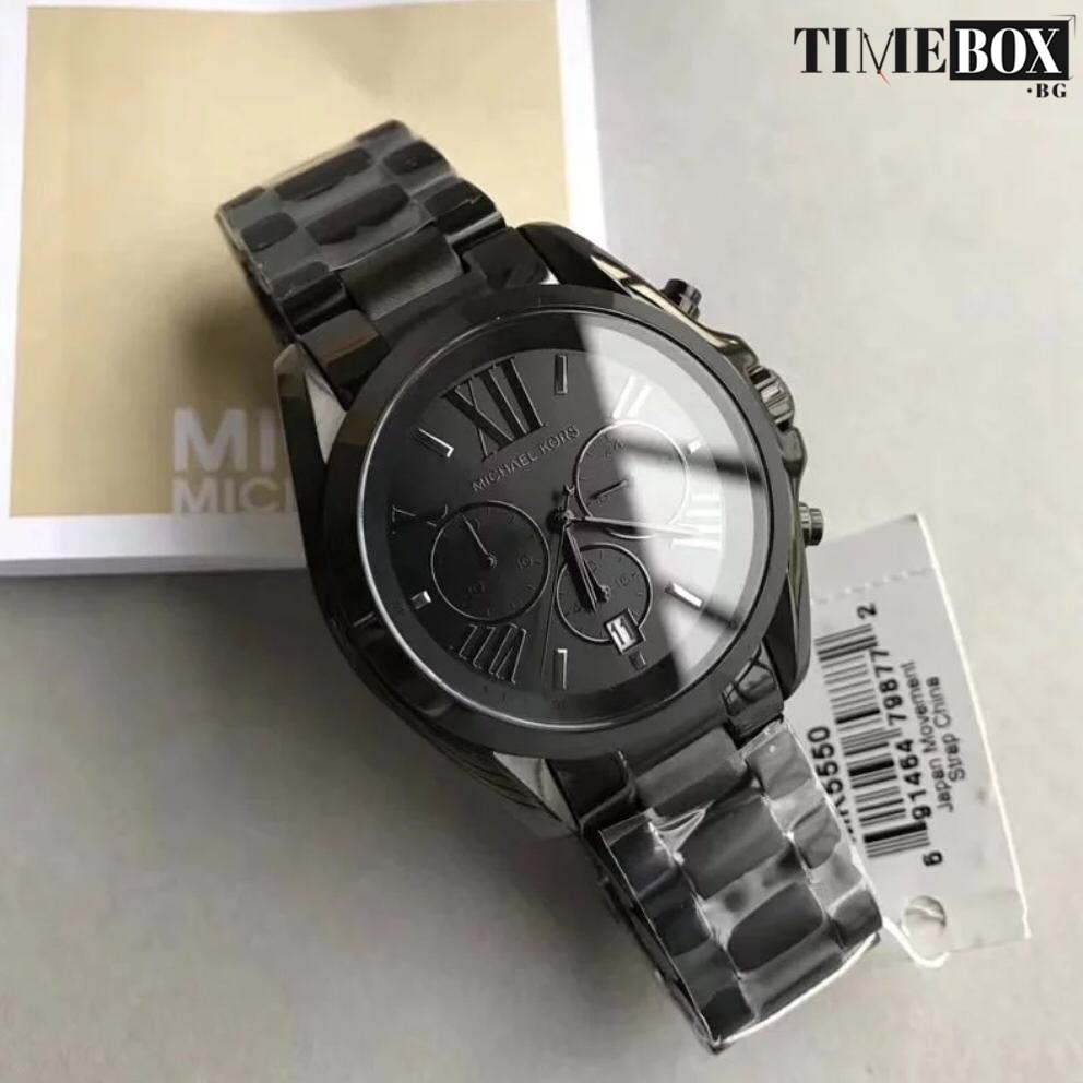 Michael Kors MK6249 Bradshaw Chronograph | Черен часовник за жени