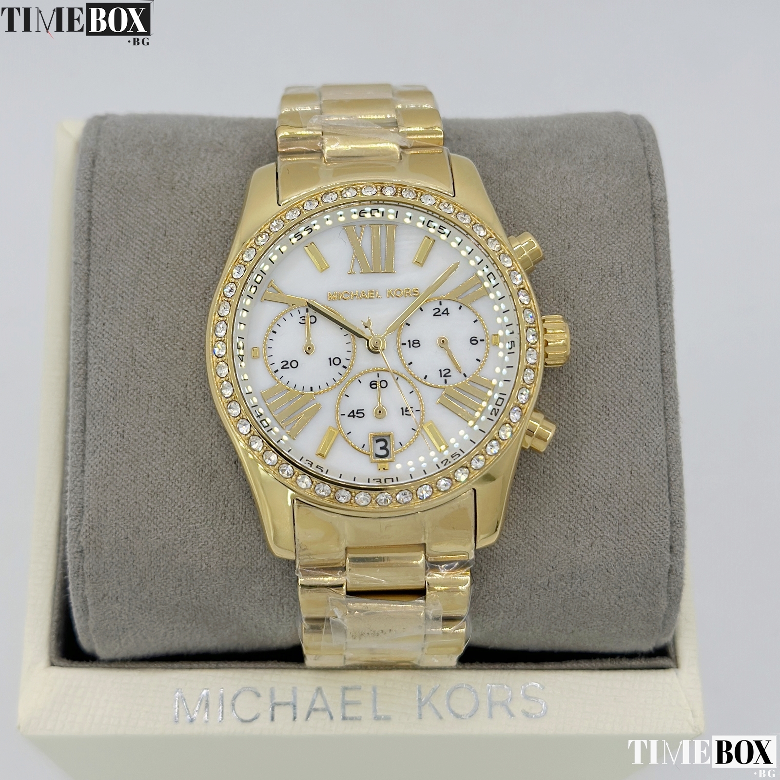 Michael Kors MK7241 Lexington Chronograph | Златист часовник за жени