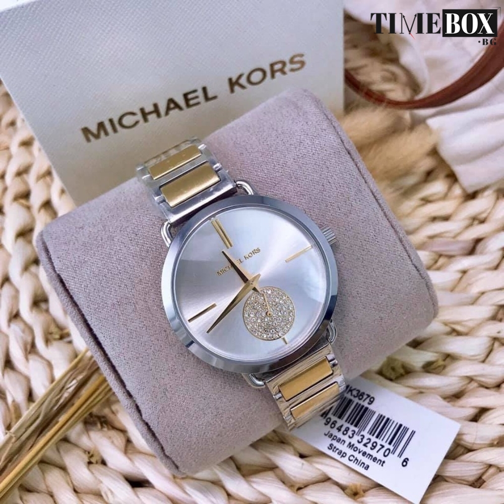 Michael Kors MK3679 Portia Two Tone | Златист часовник за жени