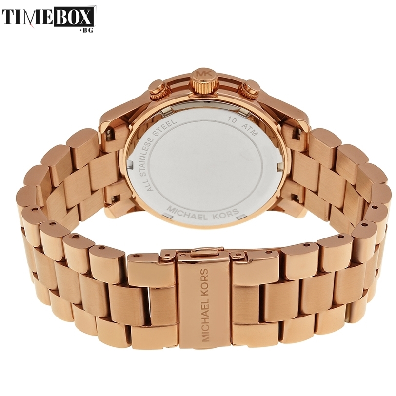 Michael Kors MK6164 Runway Chronograph | Златист часовник за жени
