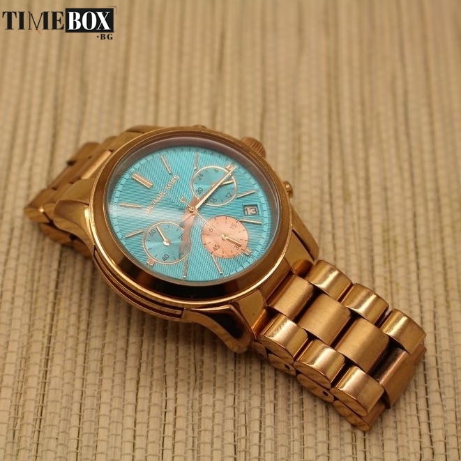 Michael Kors MK6164 Runway Chronograph | Златист часовник за жени