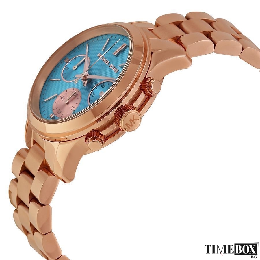 Michael Kors MK6164 Runway Chronograph | Златист часовник за жени