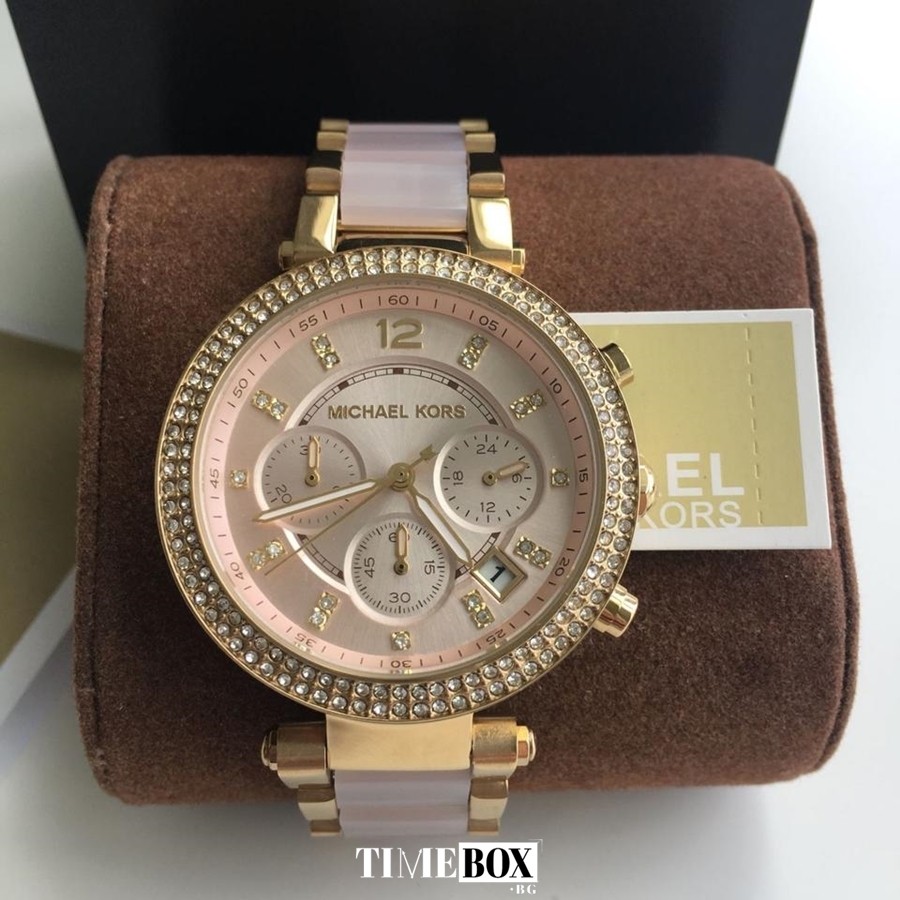 Michael Kors MK6326 Parker Chronograph | Златист часовник за жени